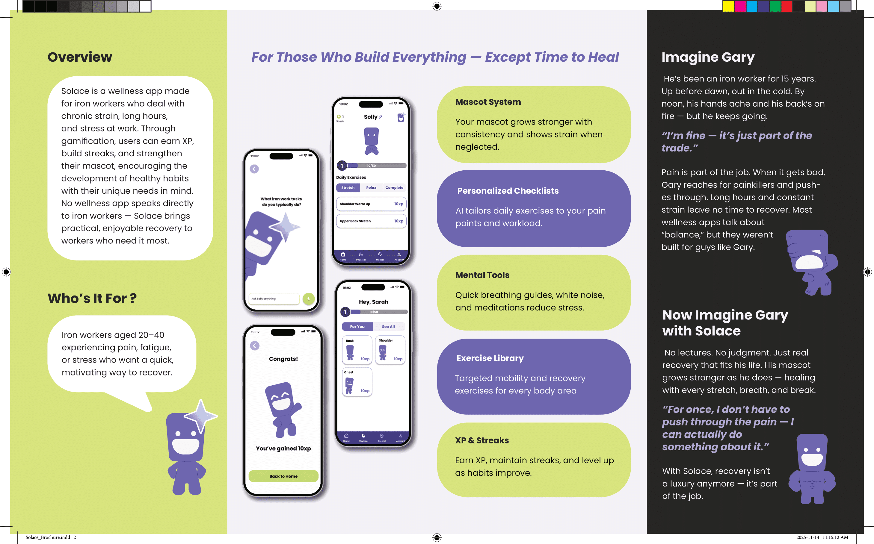 Solace Brochure - Front